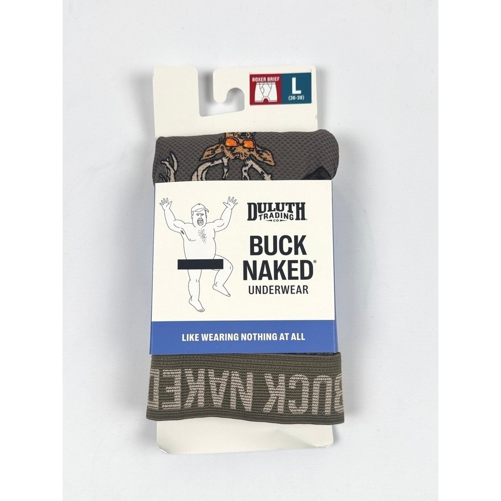 Duluth Trading Co Buck Naked Boxer Briefs Trophy Wall Size Large